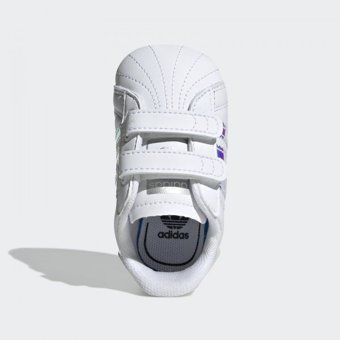 Adidas Superstar Crib BD8000 Cırtlı Kız Çocuk Günlük Ayakkabı Beyaz