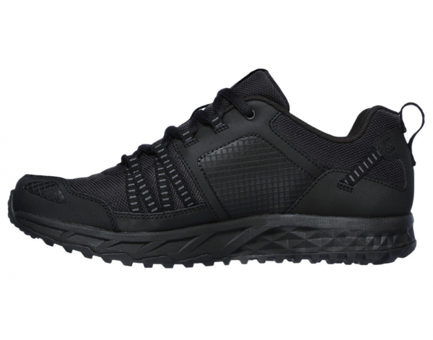 Skechers Escape Plan 51591-BBK Ortopedik Su Geçirmez Bağcıklı Erkek Outdoor Ayakkabısı Siyah