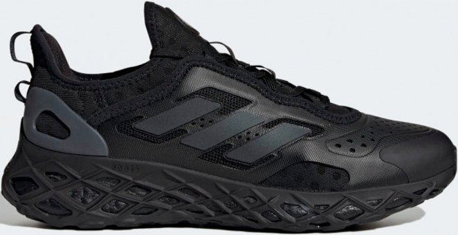 Adidas Web Boost HQ6995 Ortopedik Bağcıklı Erkek Koşu Ayakkabısı Siyah