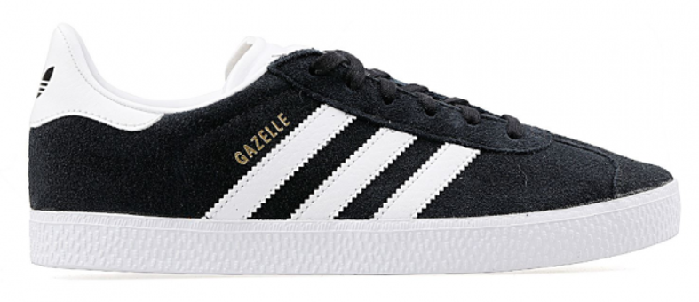 Adidas Gazelle J BB2502 Bağcıklı Erkek Çocuk Günlük Ayakkabı Siyah