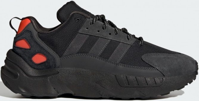Adidas ZX 22 Boost GX7007 Ortopedik Bağcıklı Erkek Günlük Ayakkabı Siyah