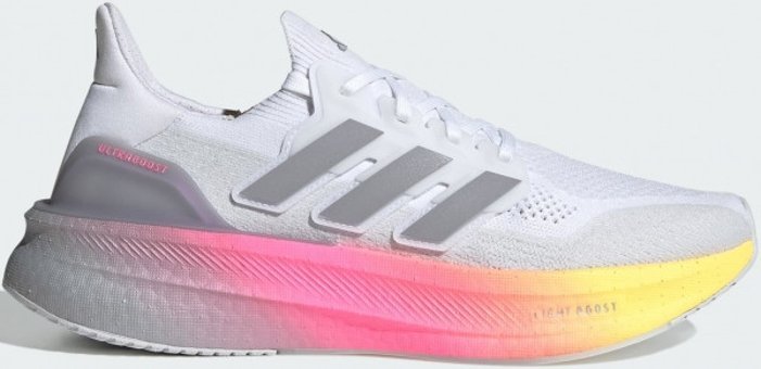 Adidas Ultraboost 5 ID8810 Ortopedik Bağcıklı Erkek Koşu Ayakkabısı Beyaz