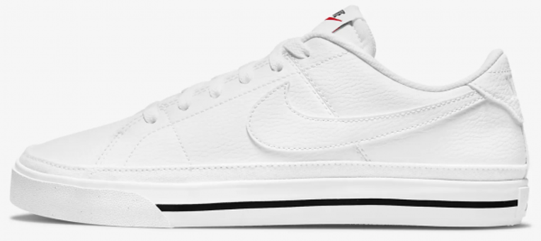 Nike Court Legacy Next Nature DH3161-101 Bağcıklı Kadın Günlük Ayakkabı Beyaz