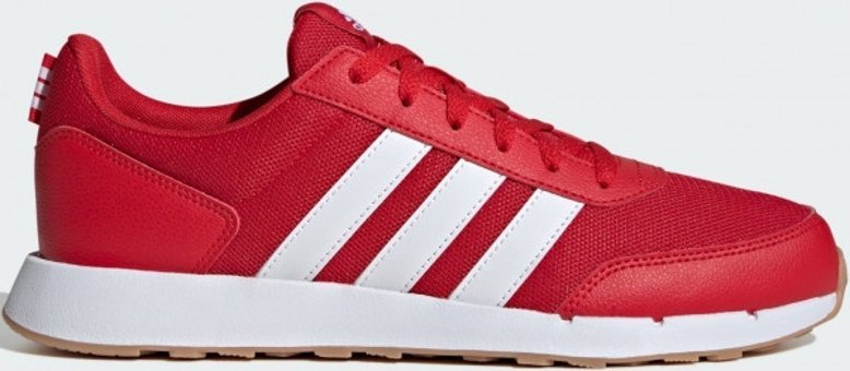 Adidas Run 50S IG6555 Ortopedik Bağcıklı Unisex Günlük Ayakkabı Kırmızı