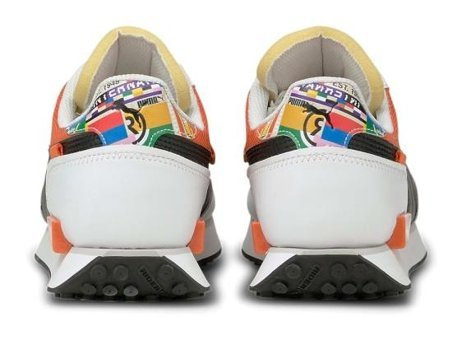 Puma Future Rider International Game 375971-01 Ortopedik Bağcıklı Kadın Günlük Ayakkabı Beyaz