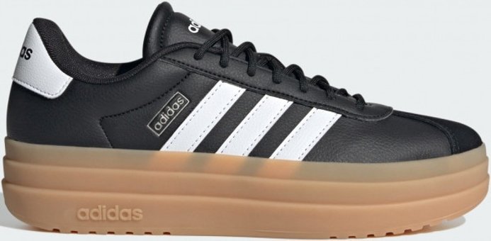 Adidas VL Court Bold IH3081 Bağcıklı Kadın Günlük Ayakkabı Siyah