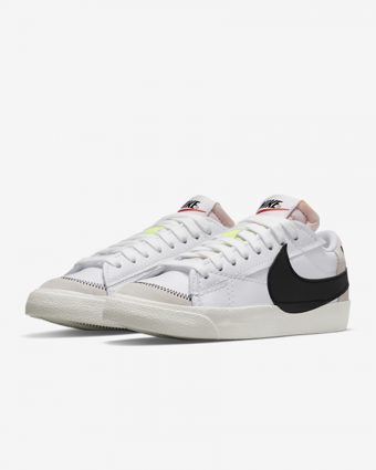 Nike Blazer Low '77 Jumbo DN2158-101 Bağcıklı Erkek Günlük Ayakkabı Beyaz
