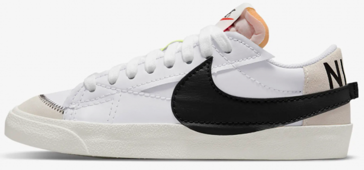 Nike Blazer Low '77 Jumbo DN2158-101 Bağcıklı Erkek Günlük Ayakkabı Beyaz