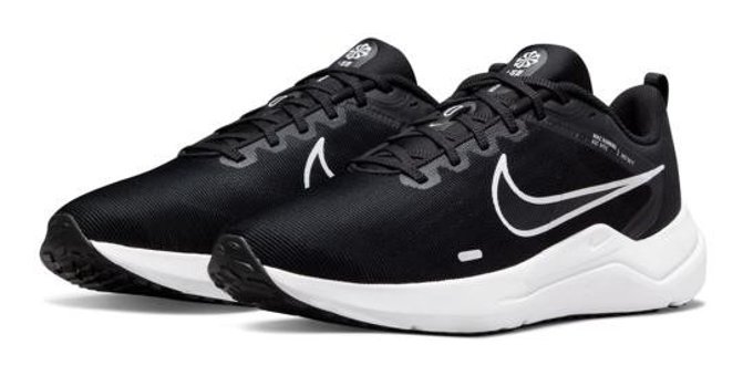 Nike Downshifter 12 DD9293-001 Bağcıklı Erkek Koşu Ayakkabısı Siyah