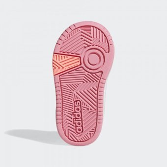 Adidas Hoops GW0440 Cırtlı Kız Çocuk Günlük Ayakkabı Beyaz