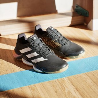 Adidas Stabil 16 IE1086 Ortopedik Bağcıklı Erkek Antrenman Ayakkabısı Siyah