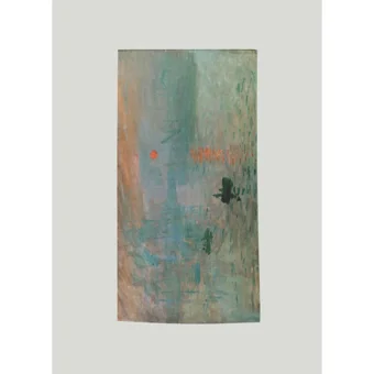 Wallhang Sunrise Pamuklu Plaj Havlusu Mavi