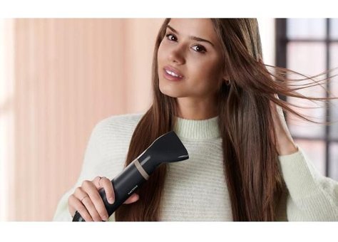 Philips Hava Üflemeli 3000 22 mm Düzleştirici İyonlu Kablosuz Saç Maşası