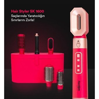 Fantom Hair Styler Sk 17 mm Düzleştirici Kablosuz Saç Maşası