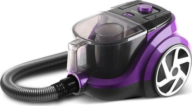 Sarex SR-5210 890 W Hepa Filtreli 2.5 lt Kapasiteli Toz Torbasız Süpürge Mor