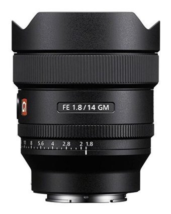 Sony SEL14F18GM 14 mm f/1.8 Lens