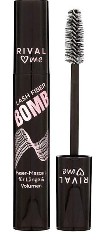 Rival Loves Me Lash Fiber Bomb Hacim Veren-Kıvırma Lifting Etkili Suya Dayanıklı Siyah Maskara
