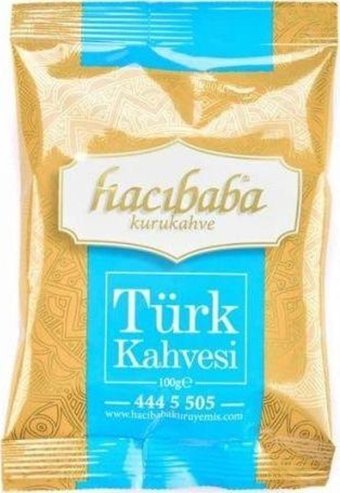 Hacıbaba Hacı Baba Türk Kahvesi Folyo 100 gr (24'LÜ)