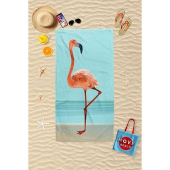 Movebeach Flamingo Plaj Havlusu Çok Renkli