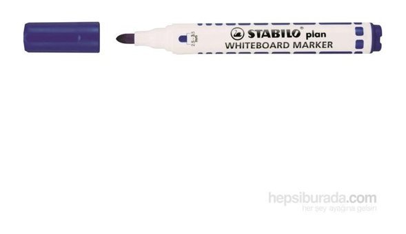 Stabilo 641/41 Doldurulabilir Mıknatıslı Silinebilir Mavi Tahta Kalemi