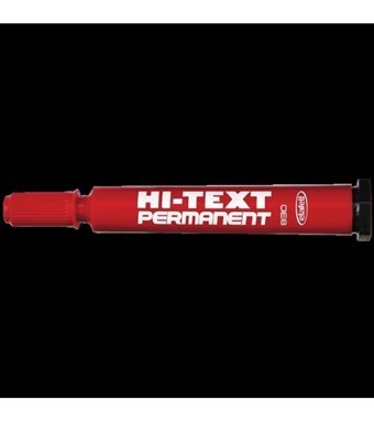 Hi Text 830pb 12'li Doldurulabilir Silinebilir Kırmızı Tahta Kalemi