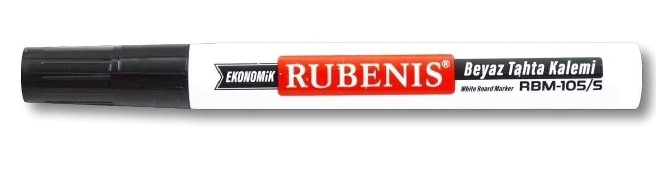 Rubenis RBM105 Doldurulabilir Silinebilir Siyah Tahta Kalemi