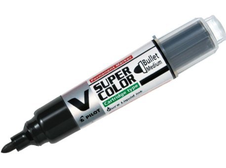 Pilot V super color Doldurulabilir Silinebilir Siyah Tahta Kalemi