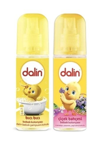 Dalin Bıcı Bıcı Kokusu Bebek Kolonyası 150 ml + Dalin Çiçek Bahçesi Bebek Kolonyası 150 ml
