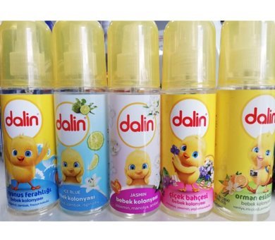 Dalin Karışık Kolonya Seti 5 Adet