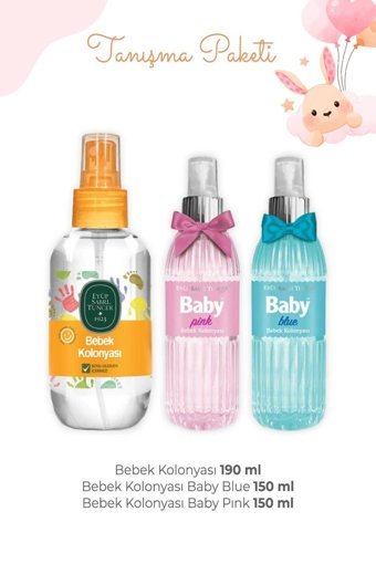 Eyüp Sabri Tuncer Sprey Bebek Kolonyası 3x150 ml