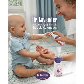 Doğal Bitkisel Sakura Çiçeği Bebek Kolonyası 100 Ml