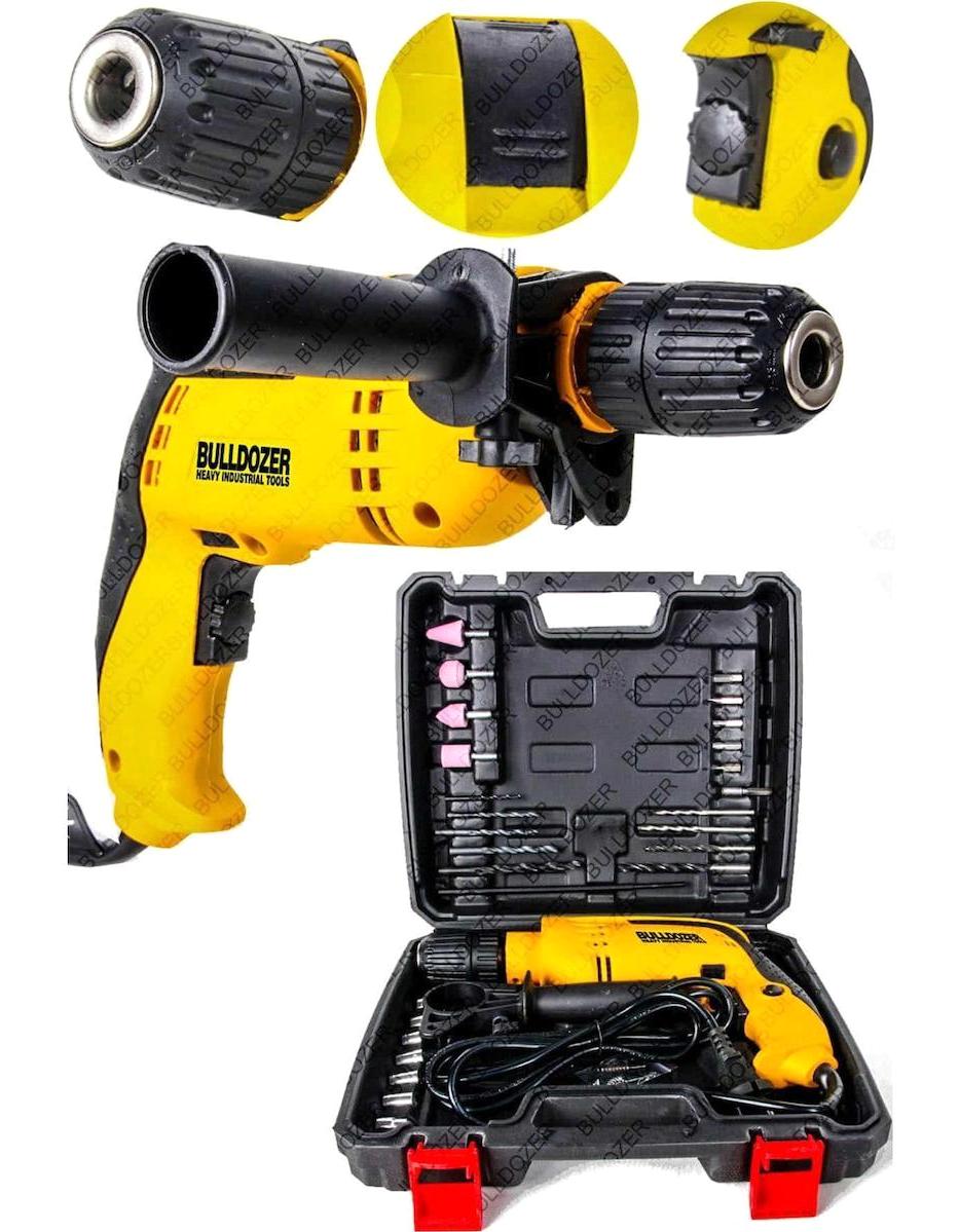Bulldozer 1600 W Darbeli Aküsüz Elektrikli Matkap