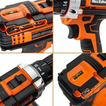 Max Extra MX1815 Darbeli Akülü Şarjlı Matkap