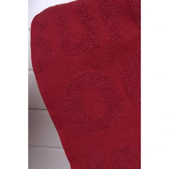 Baveno 70x150 cm Pamuklu Plaj Havlusu Bordo
