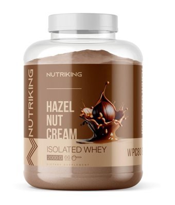 Nutriking Hazel Nut Cream Çikolata Fındık İzole Protein Protein Tozu 2 kg