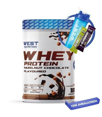 West Nutrition Fındık Çikolatalı Whey Protein Protein Tozu 540 gr