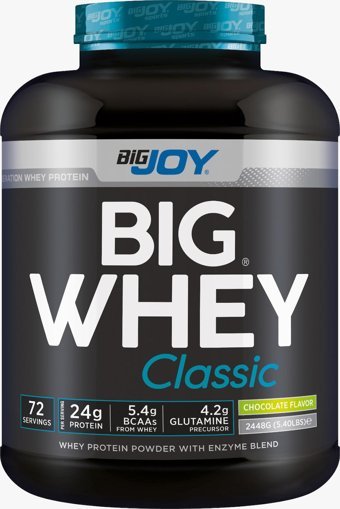 Bigjoy Classic Çikolatalılı Whey Protein Protein Tozu 2.37 kg