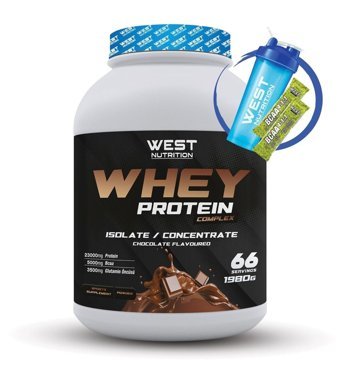 West Nutrition Konsantre Çikolatalı İzole Whey Protein Protein Tozu 1.98 kg
