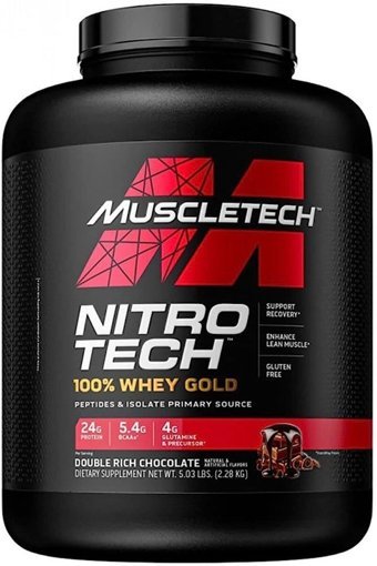 Muscletech Nitro tech Çikolatalı Whey Protein Protein Tozu 2.27 kg