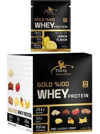 Torq Nutrition Gold Limonlu Whey Protein Protein Tozu 490 gr
