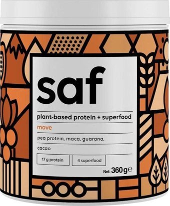 Saf Nutrition Superfood Move Aromasız Vegan Bitkisel Protein Protein Tozu 360 gr
