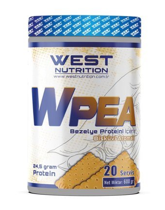 West Nutrition WPEA Bisküvili Vegan Bitkisel Protein Protein Tozu 600 gr
