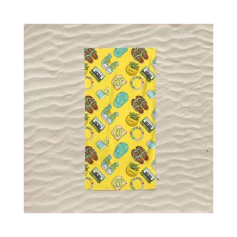 Marte Home Summer Time 3 Plaj Havlusu Çok Renkli