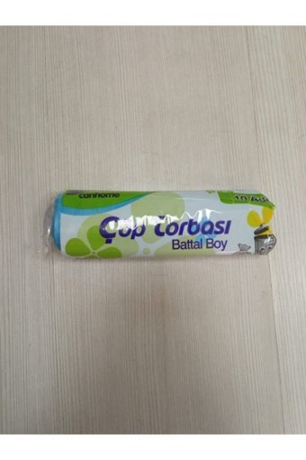 Canhome Şeffaf Battal Boy 65x80 cm Çöp Poşeti 10 Adet Mavi