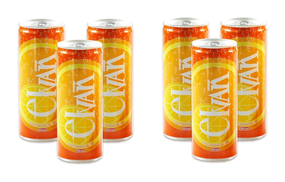 Elvan Portakal 6x250 ml