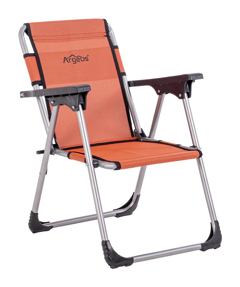Argeus Rock Junior Katlanır Kol Seçeneği Kırmızı Çantalı Çocuk Tekli Kamp Sandalyesi