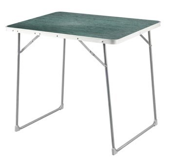 Decathlon 60 cm Dikdörtgen Çelik Koyu Petrol Mavisi Kamp Maması