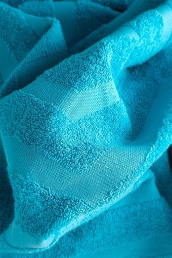 Cottonmanıa Ceu Deep Pamuklu Plaj Havlusu Mavi