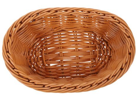 Cabilock Oval Rattan Sepet Dokuma Ekmek Sepeti El Dokuma Yemek Servis Sepeti Hasır Rustik Meyve Kasesi Çiftlik Evi Şekerler Için Saklama Kabı Aperatif Işık