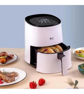 Xiaomi Silencare Airfryer 3 lt Tek Hazneli Led Ekranlı Yağsız Sıcak Hava Fritözü Beyaz